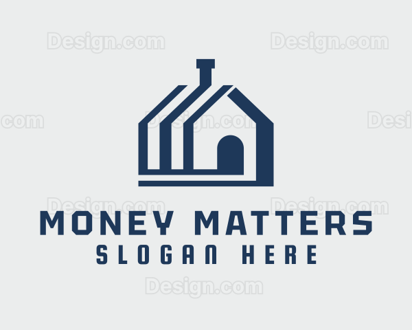 Blue Home Property Developer Logo