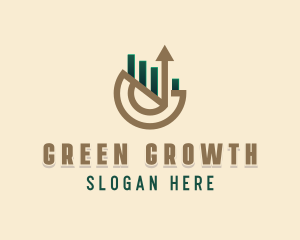 Finance Investment Growth logo design