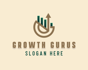 Finance Investment Growth logo design