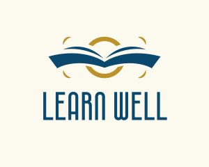 Book Academic Library  logo design