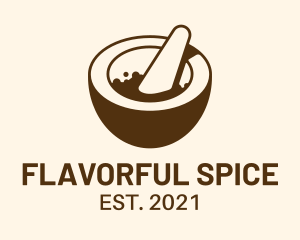 Mortar Pestle Spices logo