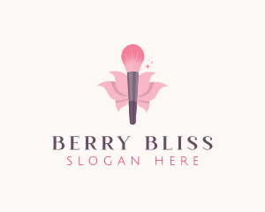 Makeup Brush Cosmetics logo design