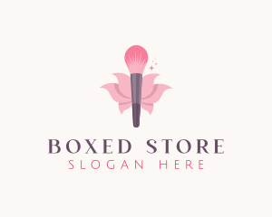 Makeup Brush Cosmetics logo design