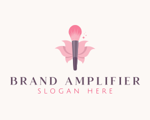 Makeup Brush Cosmetics logo design