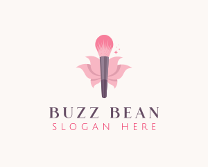 Makeup Brush Cosmetics logo design