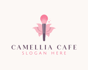 Makeup Brush Cosmetics logo design