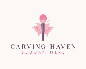 Makeup Brush Cosmetics logo design