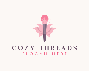 Makeup Brush Cosmetics logo design