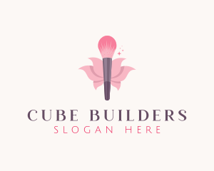 Makeup Brush Cosmetics logo design