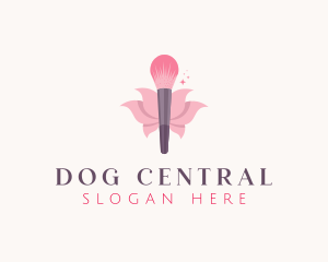 Makeup Brush Cosmetics logo design