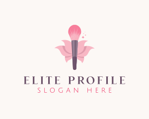 Makeup Brush Cosmetics logo design