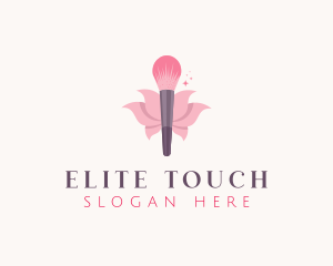 Makeup Brush Cosmetics logo design