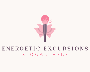 Makeup Brush Cosmetics logo design