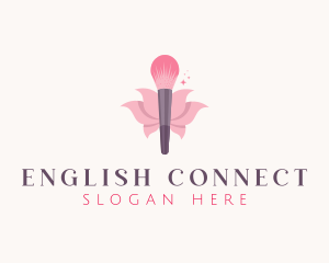 Makeup Brush Cosmetics logo design