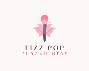 Makeup Brush Cosmetics logo design