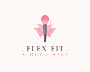 Makeup Brush Cosmetics logo design