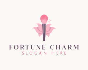 Makeup Brush Cosmetics logo design