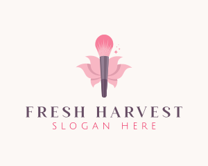 Makeup Brush Cosmetics logo design