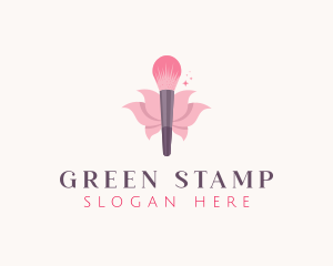 Makeup Brush Cosmetics logo design