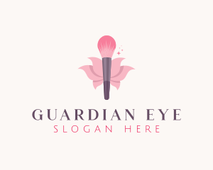 Makeup Brush Cosmetics logo design