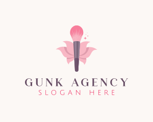 Makeup Brush Cosmetics logo design