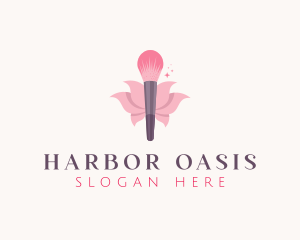 Makeup Brush Cosmetics logo design