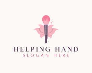 Makeup Brush Cosmetics logo design