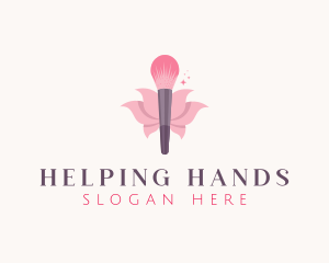 Makeup Brush Cosmetics logo design