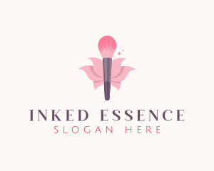 Makeup Brush Cosmetics logo design