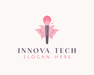 Makeup Brush Cosmetics logo design