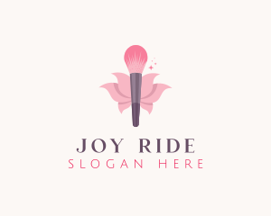 Makeup Brush Cosmetics logo design