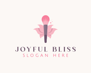 Makeup Brush Cosmetics logo design