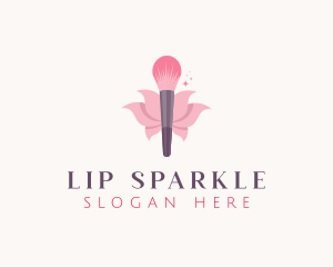 Makeup Brush Cosmetics logo design