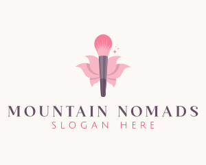 Makeup Brush Cosmetics logo design