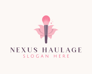 Makeup Brush Cosmetics logo design