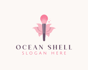 Makeup Brush Cosmetics logo design