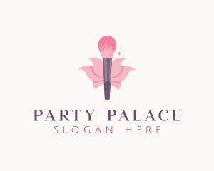 Makeup Brush Cosmetics logo design