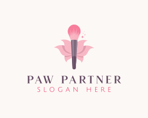 Makeup Brush Cosmetics logo design