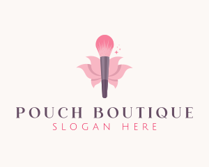 Makeup Brush Cosmetics logo design