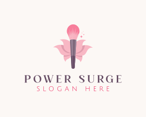 Makeup Brush Cosmetics logo design