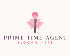 Makeup Brush Cosmetics logo design