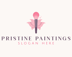 Makeup Brush Cosmetics logo design