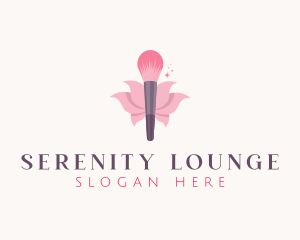 Makeup Brush Cosmetics logo design