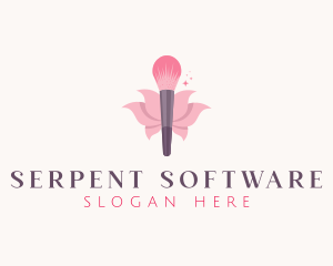 Makeup Brush Cosmetics logo design