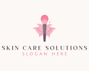 Makeup Brush Cosmetics logo design