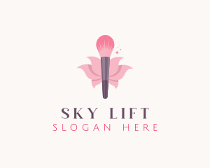 Makeup Brush Cosmetics logo design