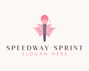 Makeup Brush Cosmetics logo design