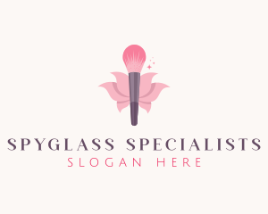 Makeup Brush Cosmetics logo design