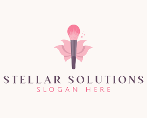 Makeup Brush Cosmetics logo design