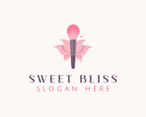 Makeup Brush Cosmetics logo design